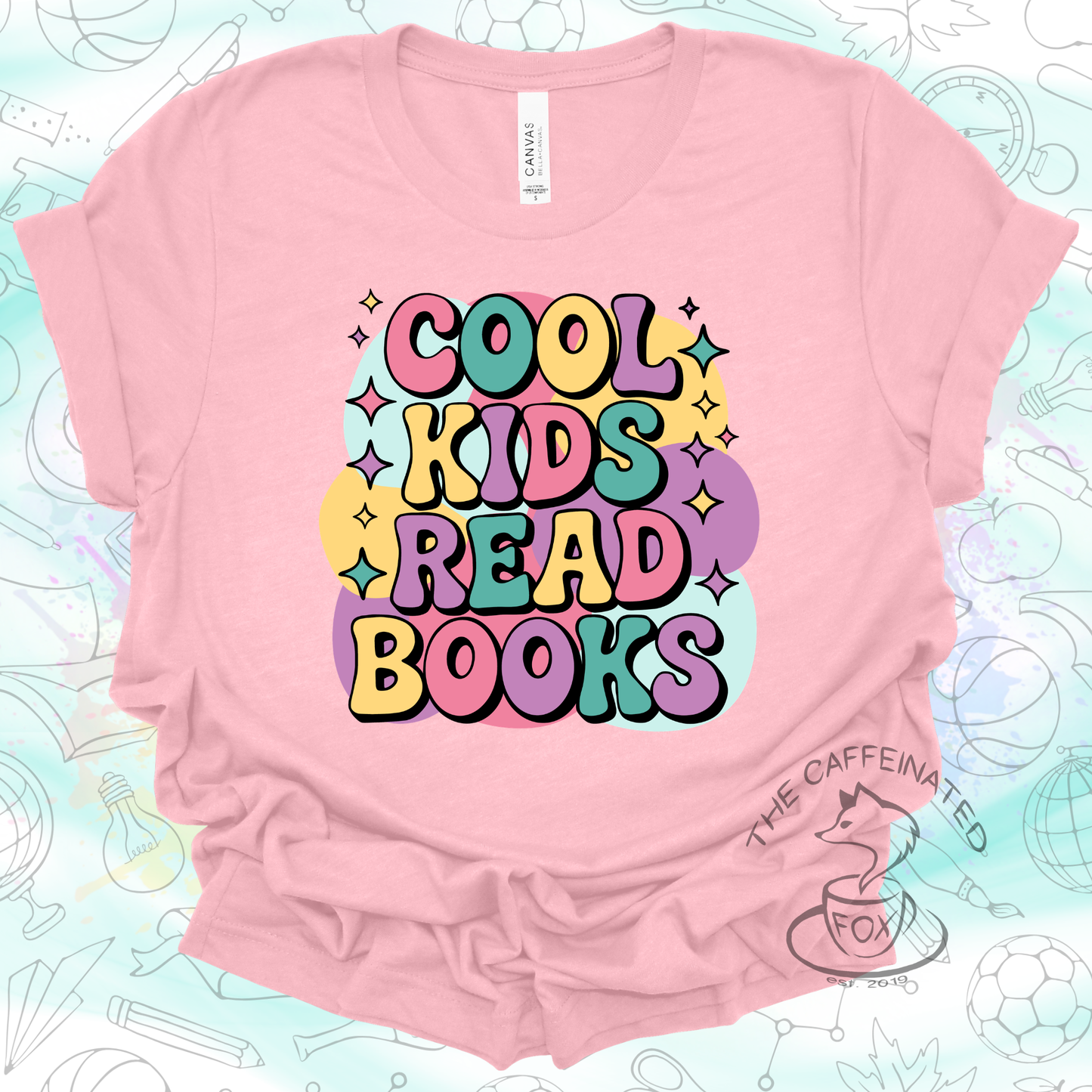Cool Kids Read Books - Pastels