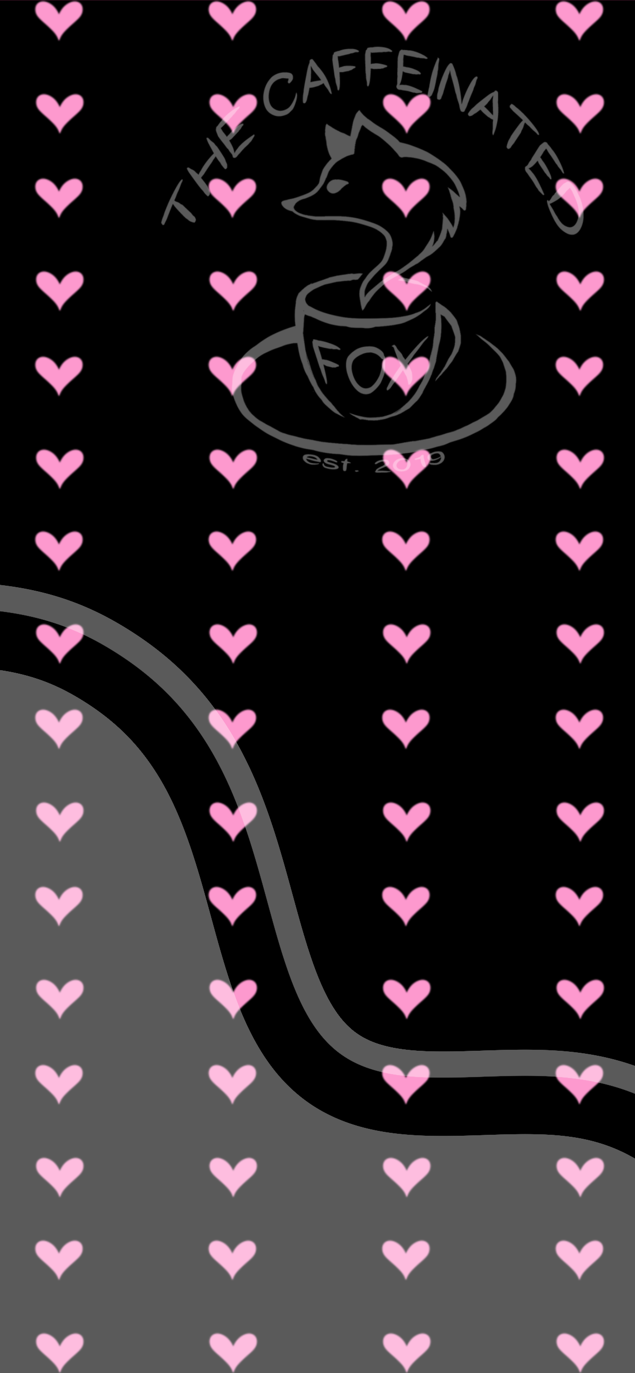 Simple Hearts (Black)