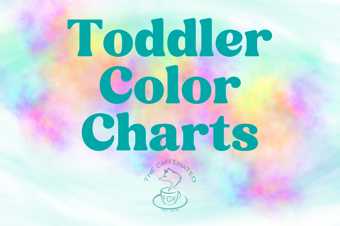 Toddler Color Charts