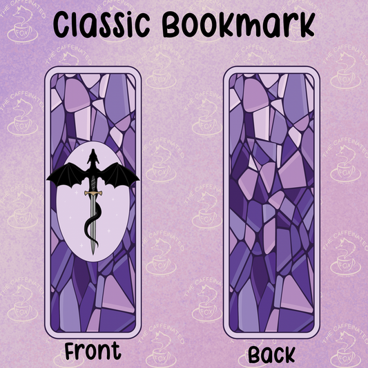 Purple Dragon Bookmark