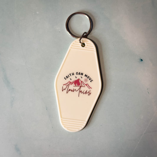Faith Motel Keychains