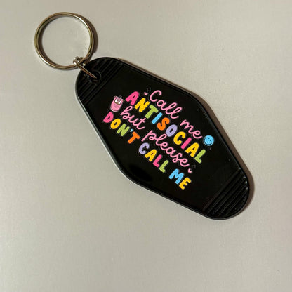 Funny & Anxiety Motel Keychains
