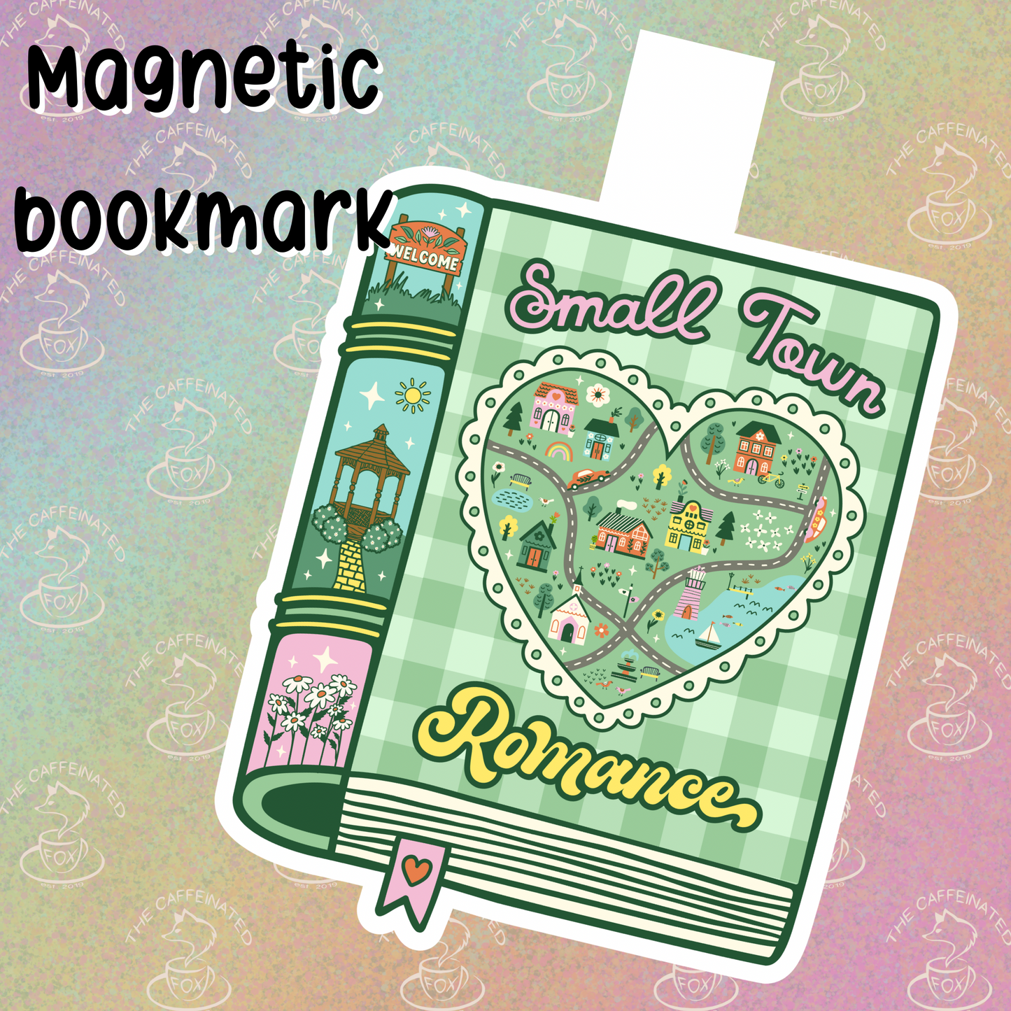 Small Town Romance Magnetic Bookmark