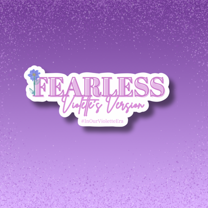 Fearless Sticker