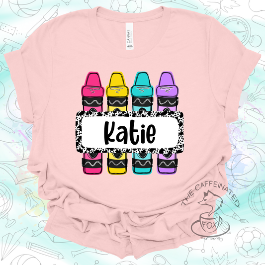 Crayons (Customizable) - Neon Colors