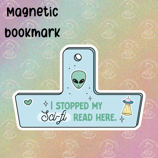Sci-Fi Clip Magnetic Bookmark