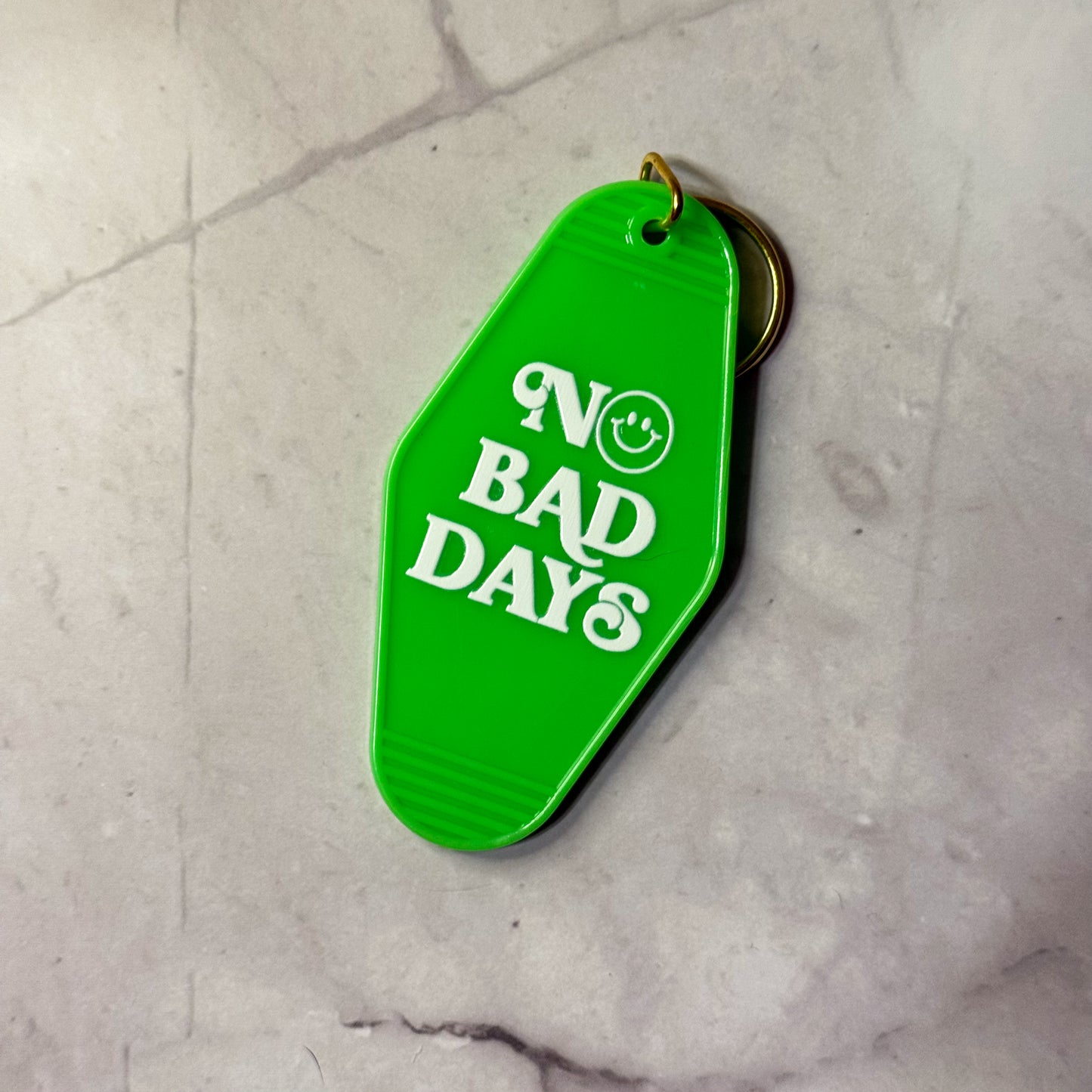 Positivity & Good Vibes Motel Keychains