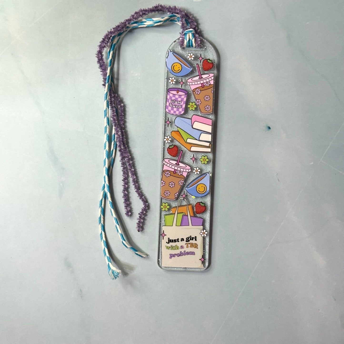 Glitter Bookmarks