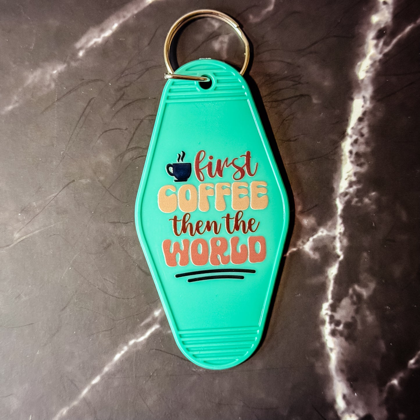 Coffee Motel Keychains