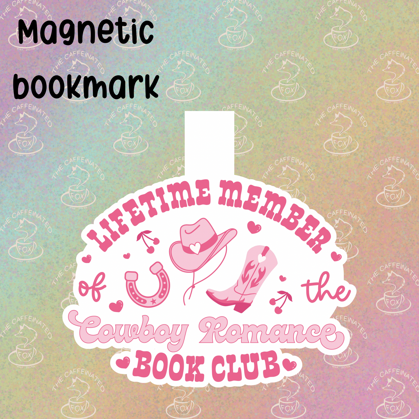 Cowboy Romance Magnetic Bookmark