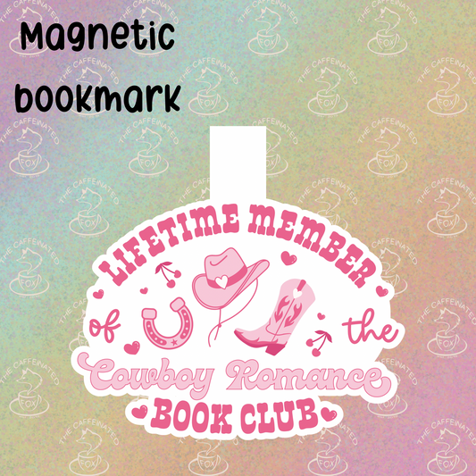 Cowboy Romance Magnetic Bookmark