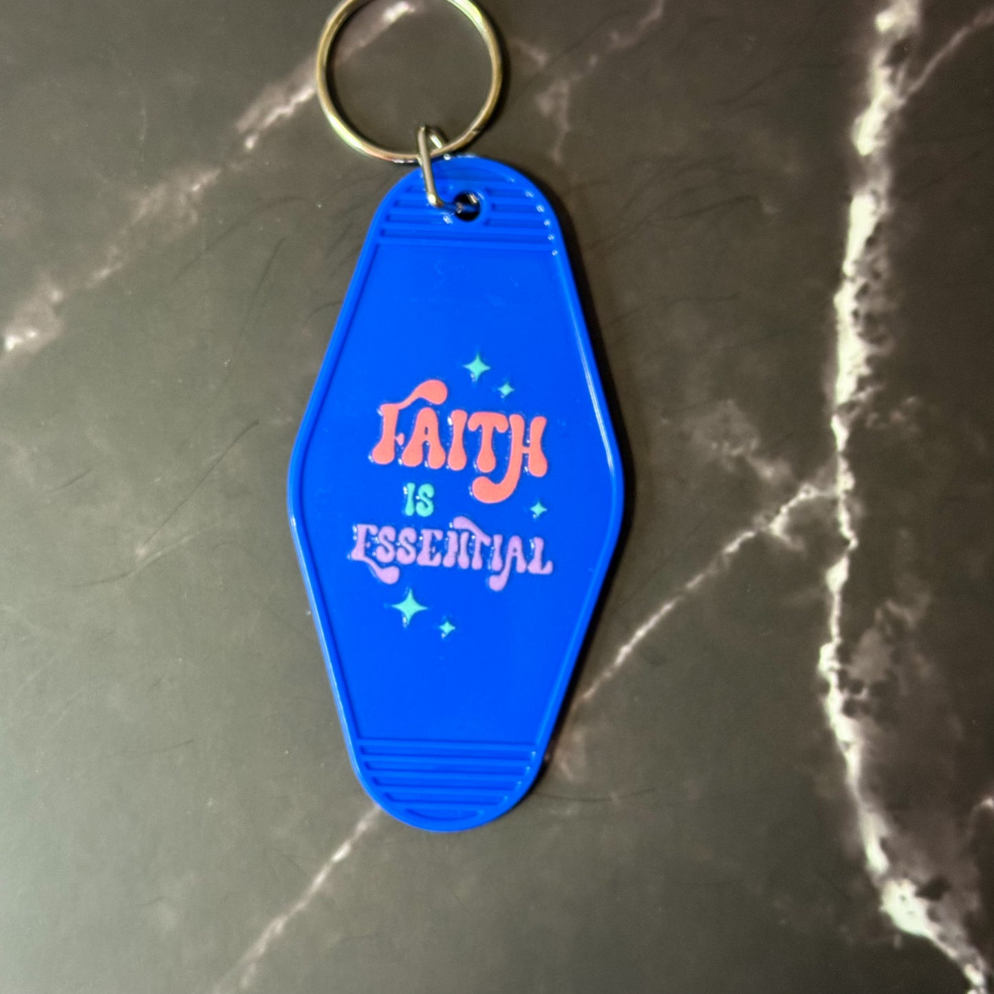 Faith Motel Keychains