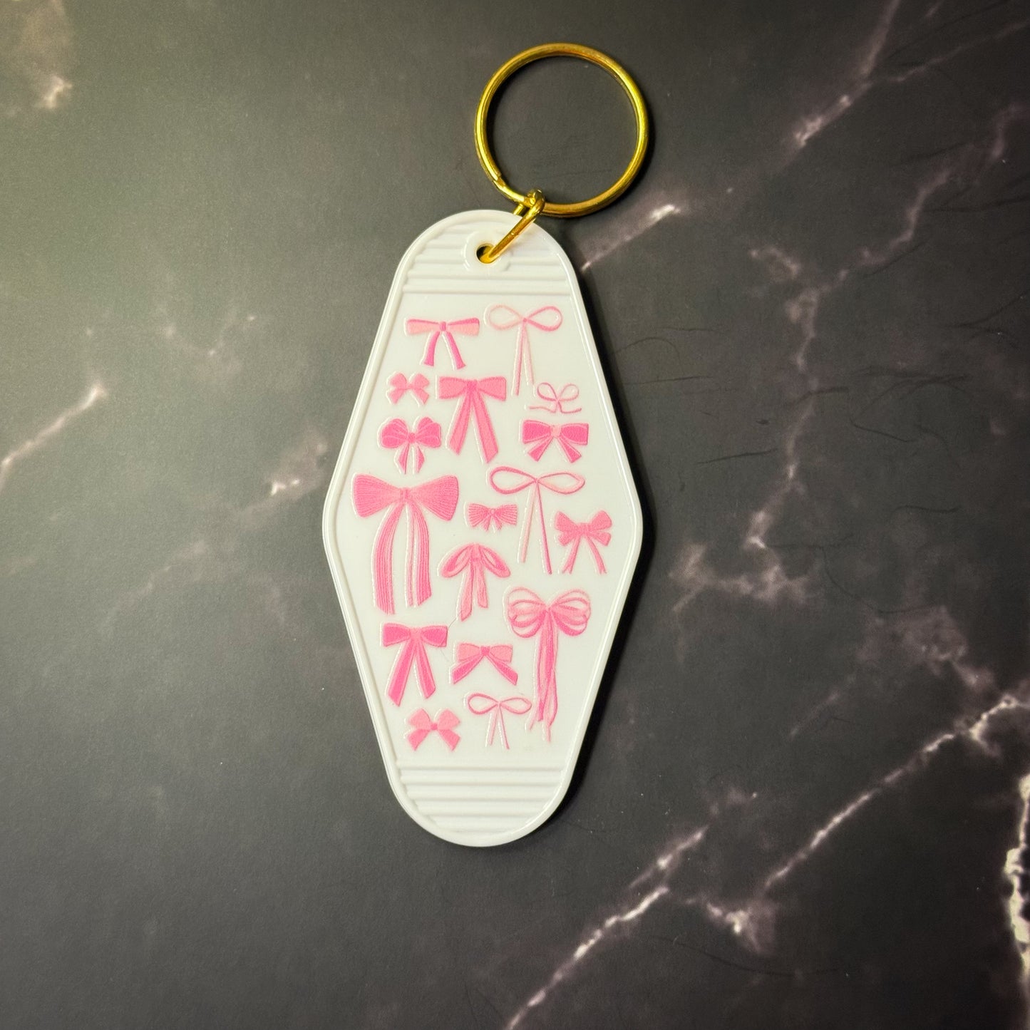 Bows & Cherries Motel Keychains