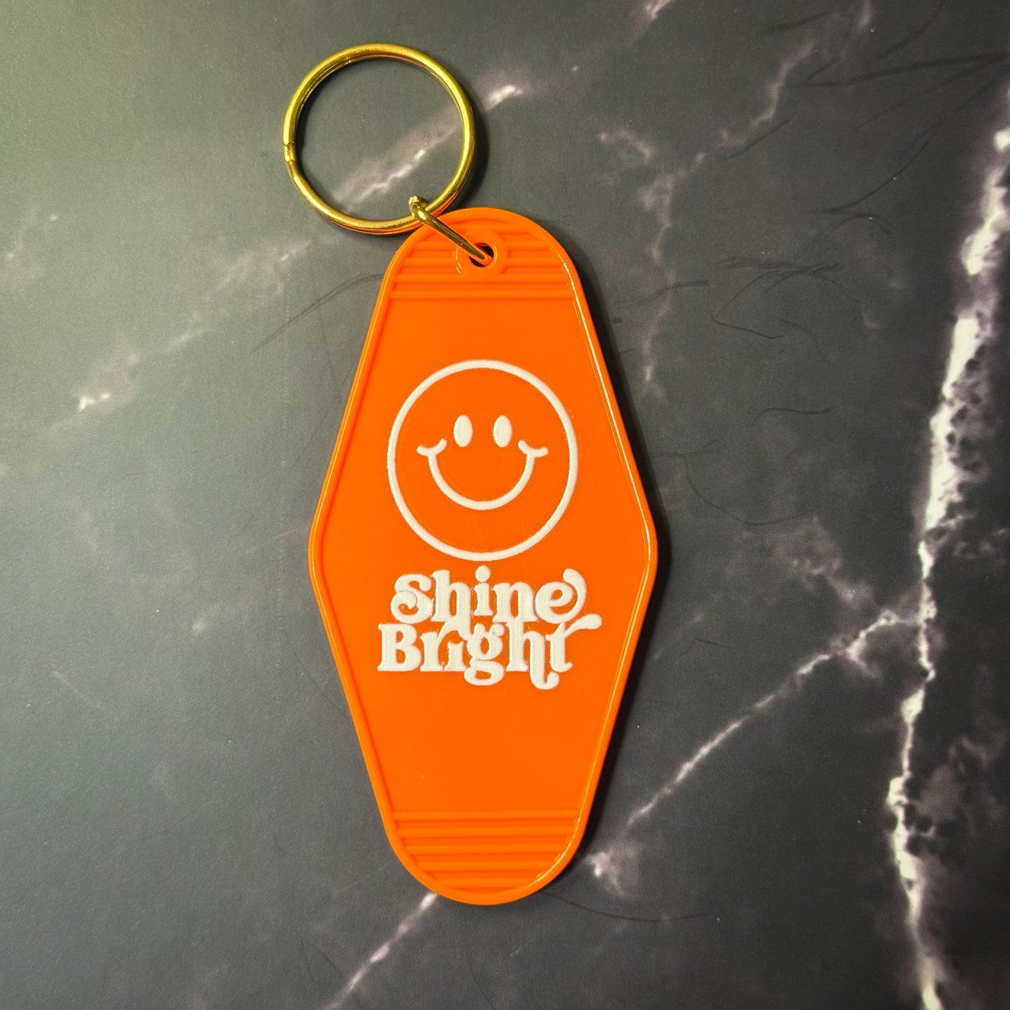 Positivity & Good Vibes Motel Keychains