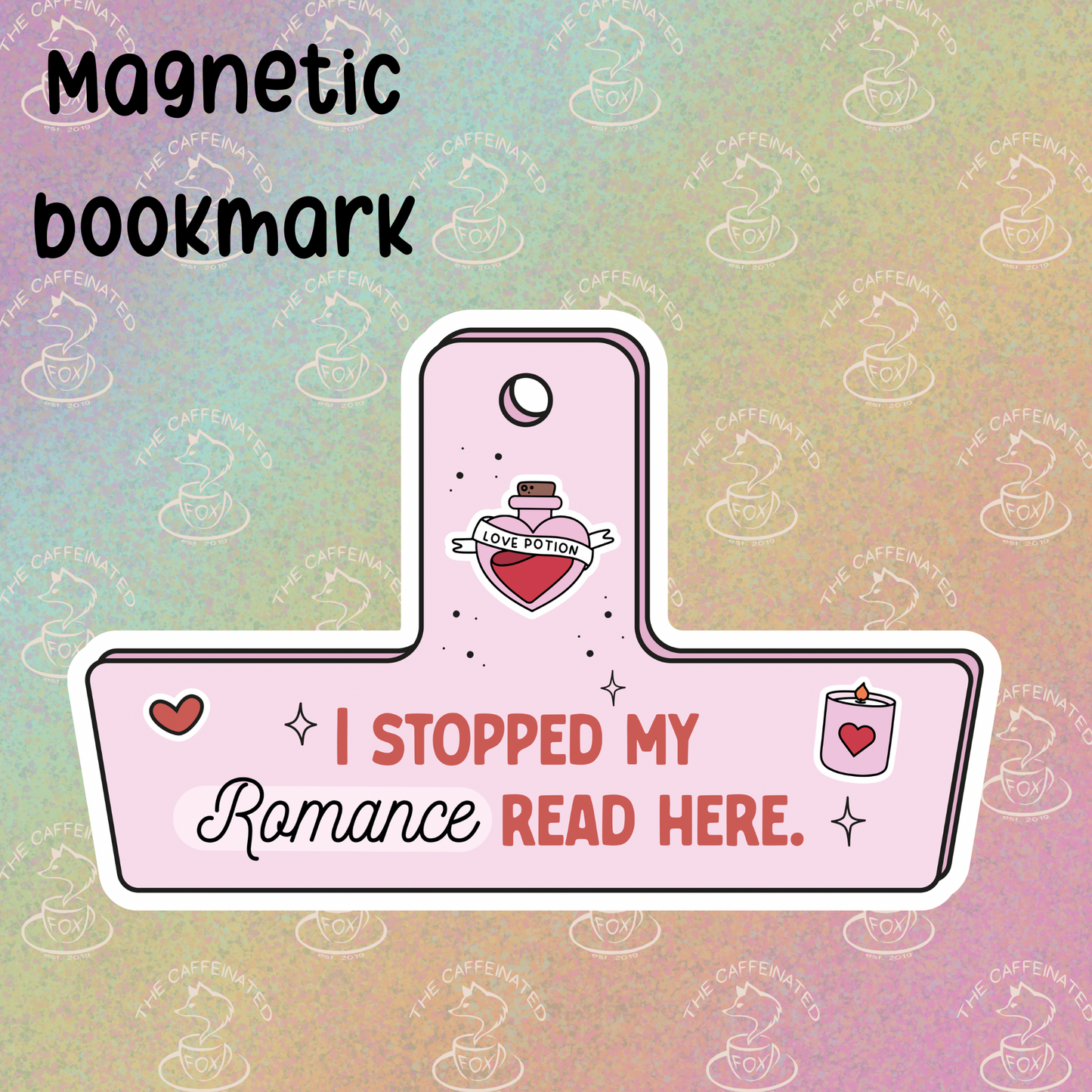 Romance Clip Magnetic Bookmark