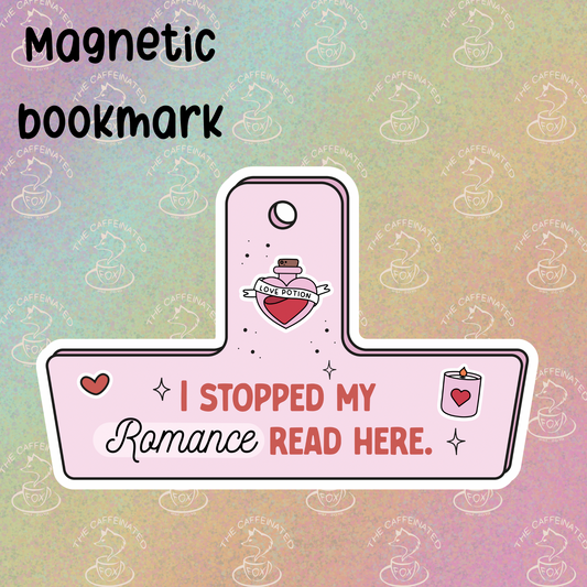Romance Clip Magnetic Bookmark