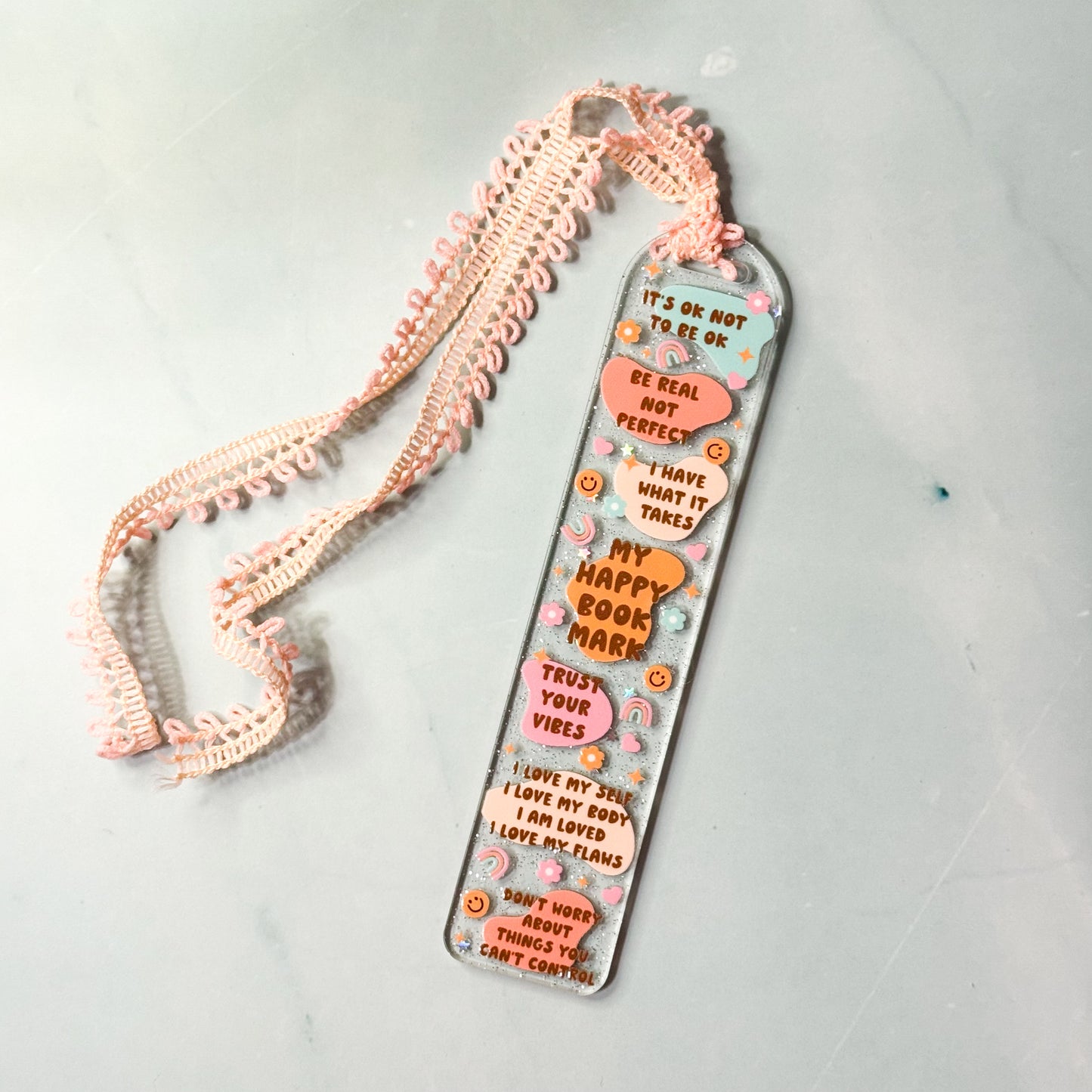 Glitter Bookmarks