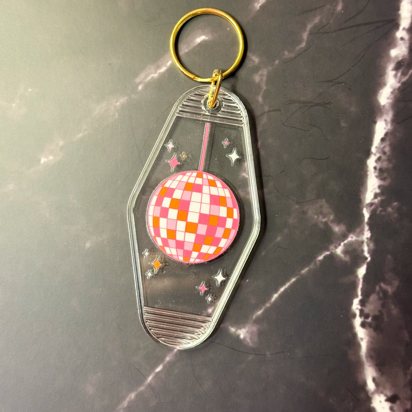 Positivity & Good Vibes Motel Keychains