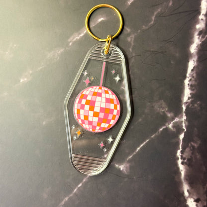 Positivity & Good Vibes Motel Keychains