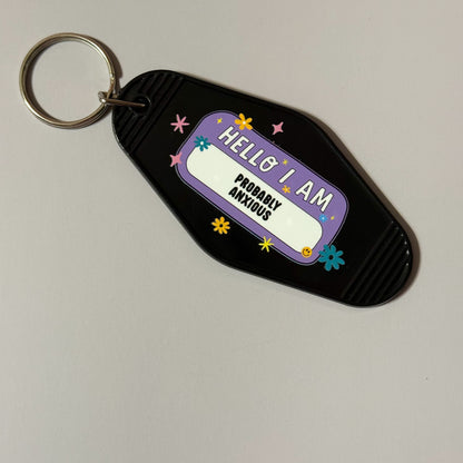 Funny & Anxiety Motel Keychains