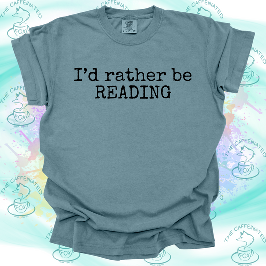 I’d Rather Be Reading