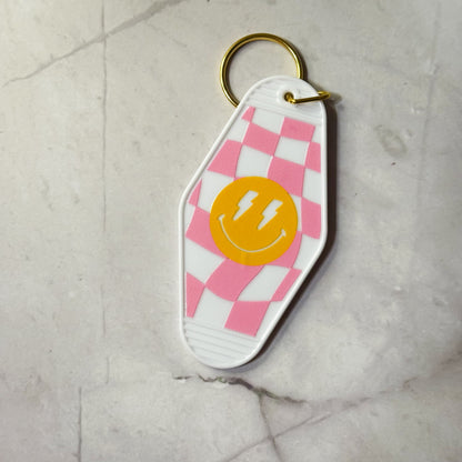 Positivity & Good Vibes Motel Keychains