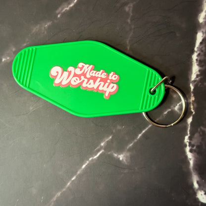 Faith Motel Keychains