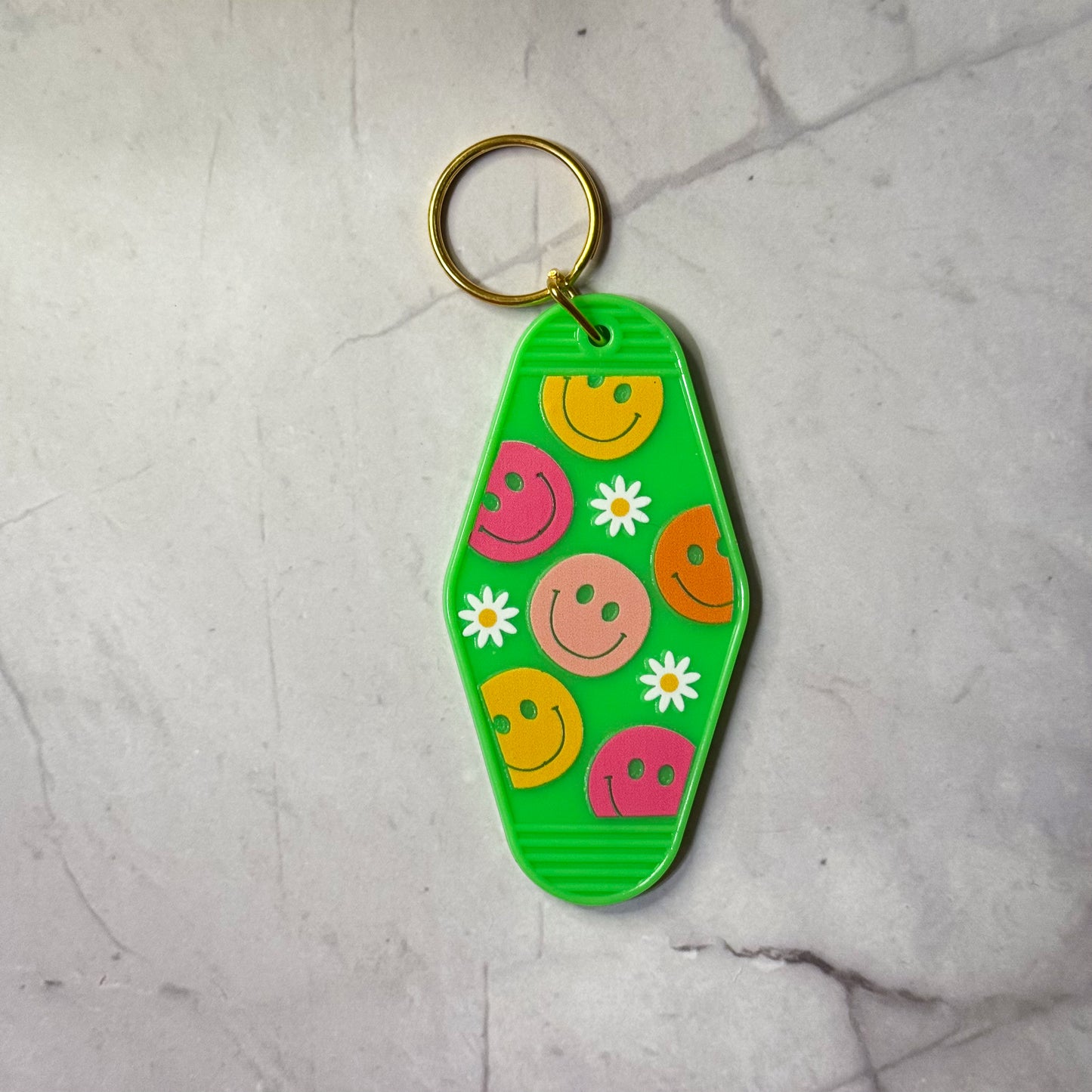 Positivity & Good Vibes Motel Keychains