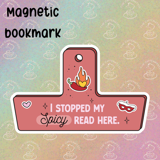 Spice Clip Magnetic Bookmark