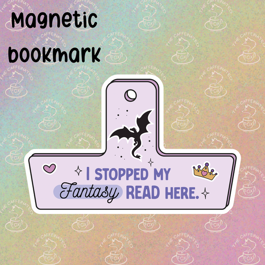 Fantasy Clip Magnetic Bookmark