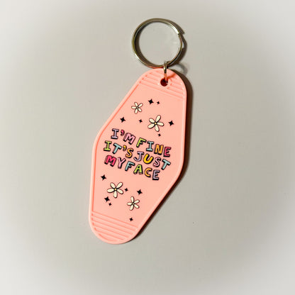 Funny & Anxiety Motel Keychains