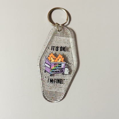 Funny & Anxiety Motel Keychains