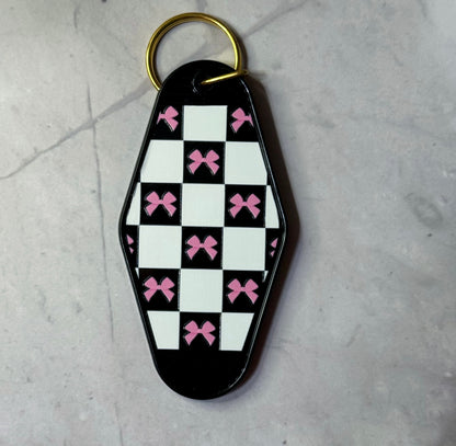 Bows & Cherries Motel Keychains