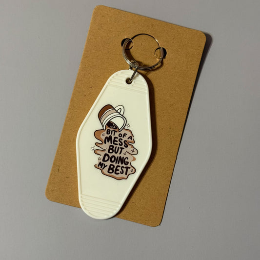 Coffee Motel Keychains