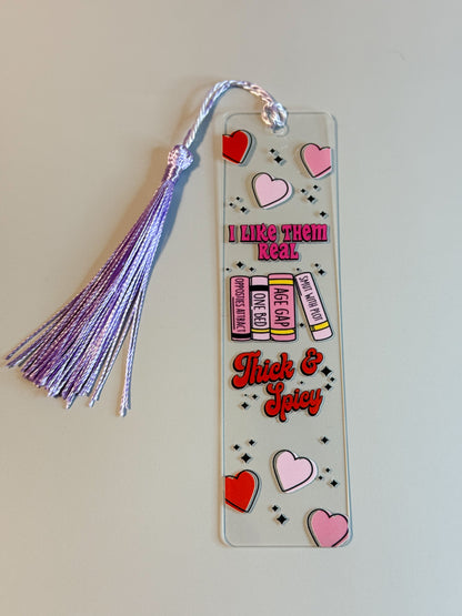 Reading After Dark (Spicy Bookmarks 🌶️)