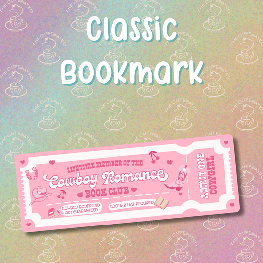 Cowboy Romance Bookmark