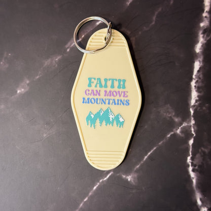 Faith Motel Keychains