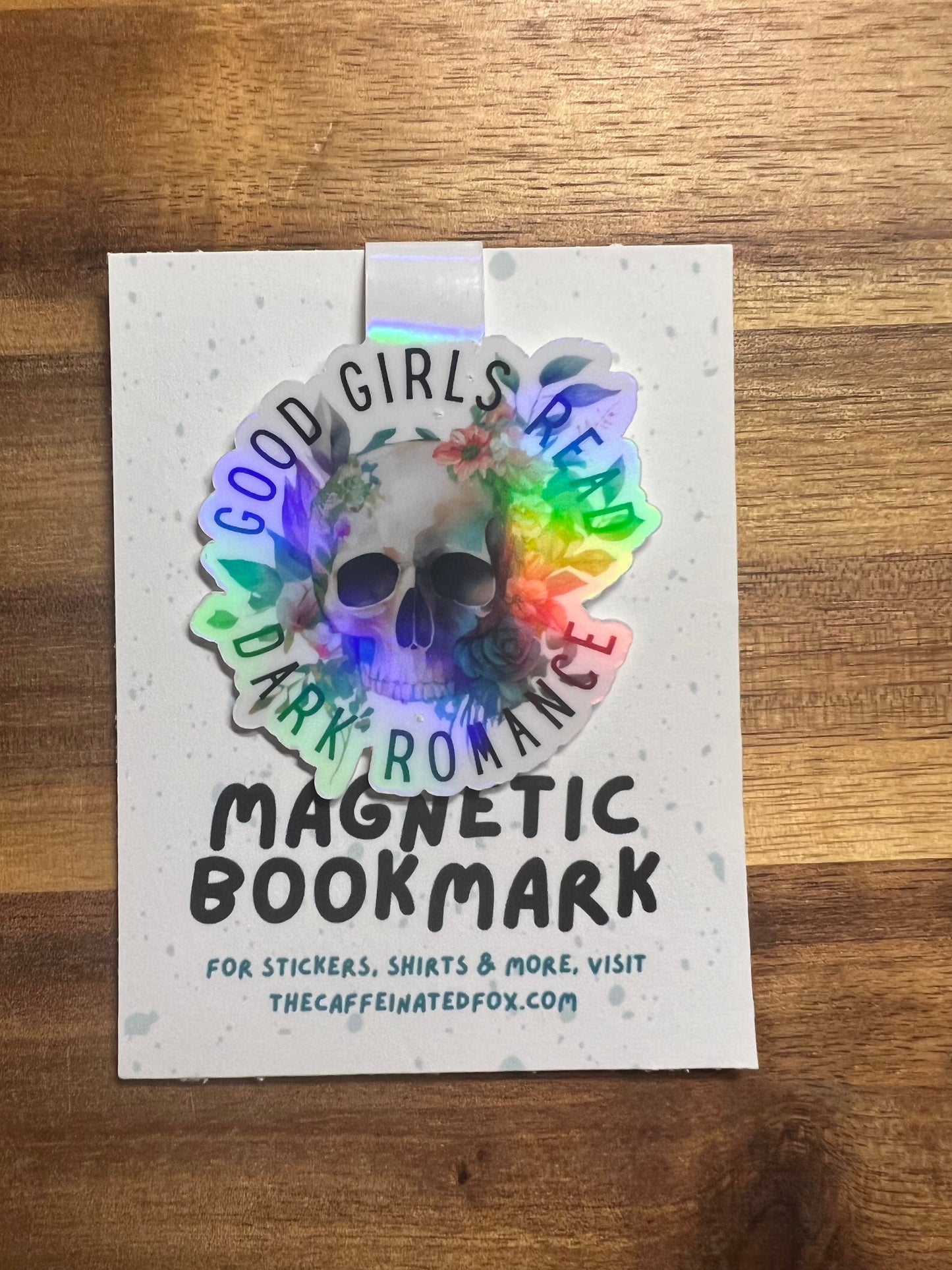 Good Girls Read Dark Romance Magnetic Bookmark
