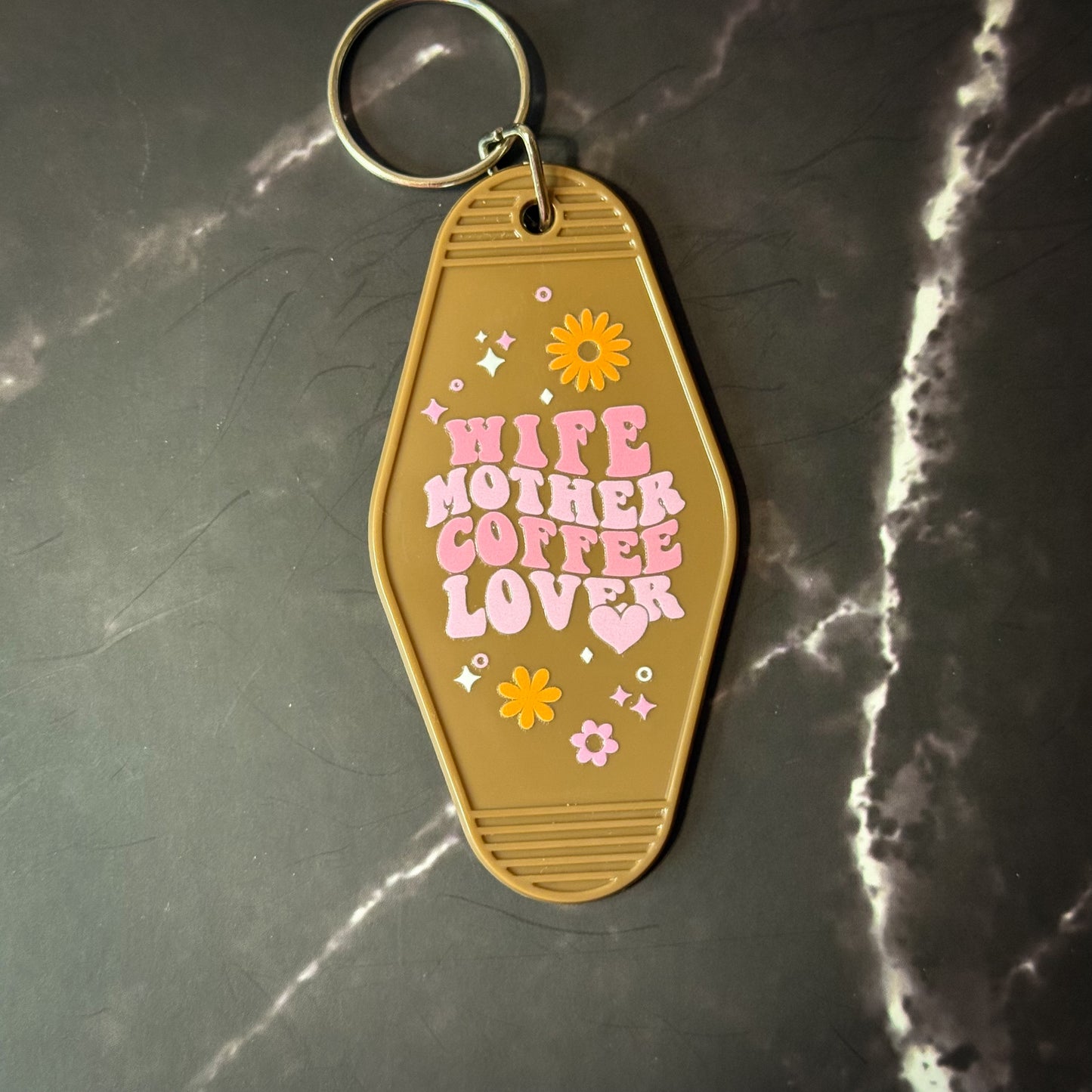 Coffee Motel Keychains
