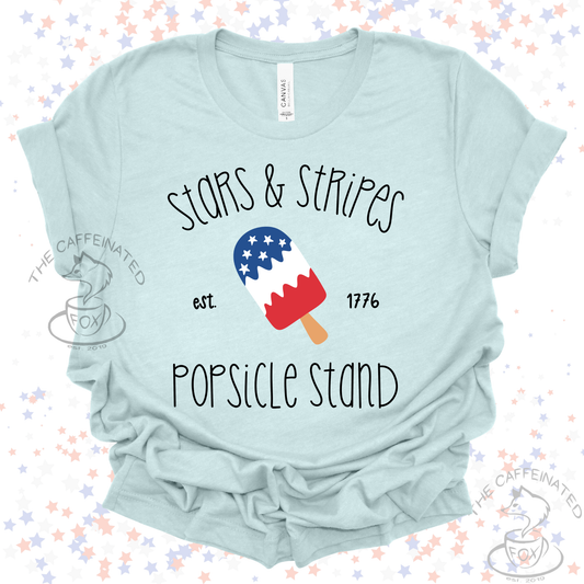 Stars & Stripes Popsicle Stand