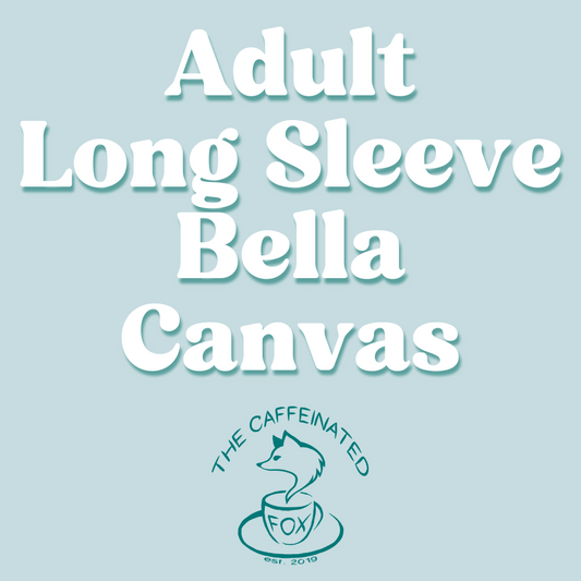 Adult Long Sleeve Bella Canvas