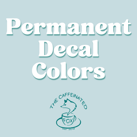 Decal Colors