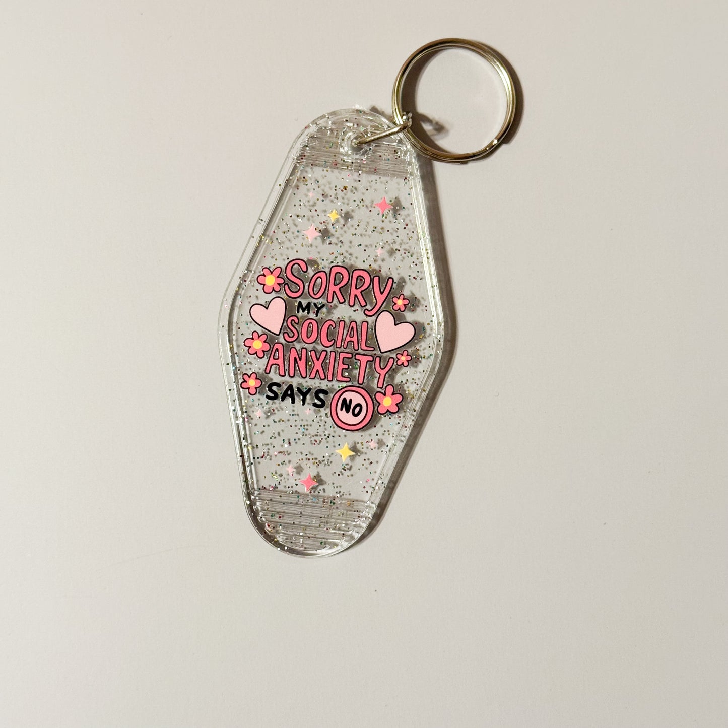 Funny & Anxiety Motel Keychains