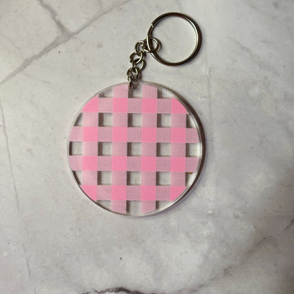 Cutesy & Positivity Round Keychains