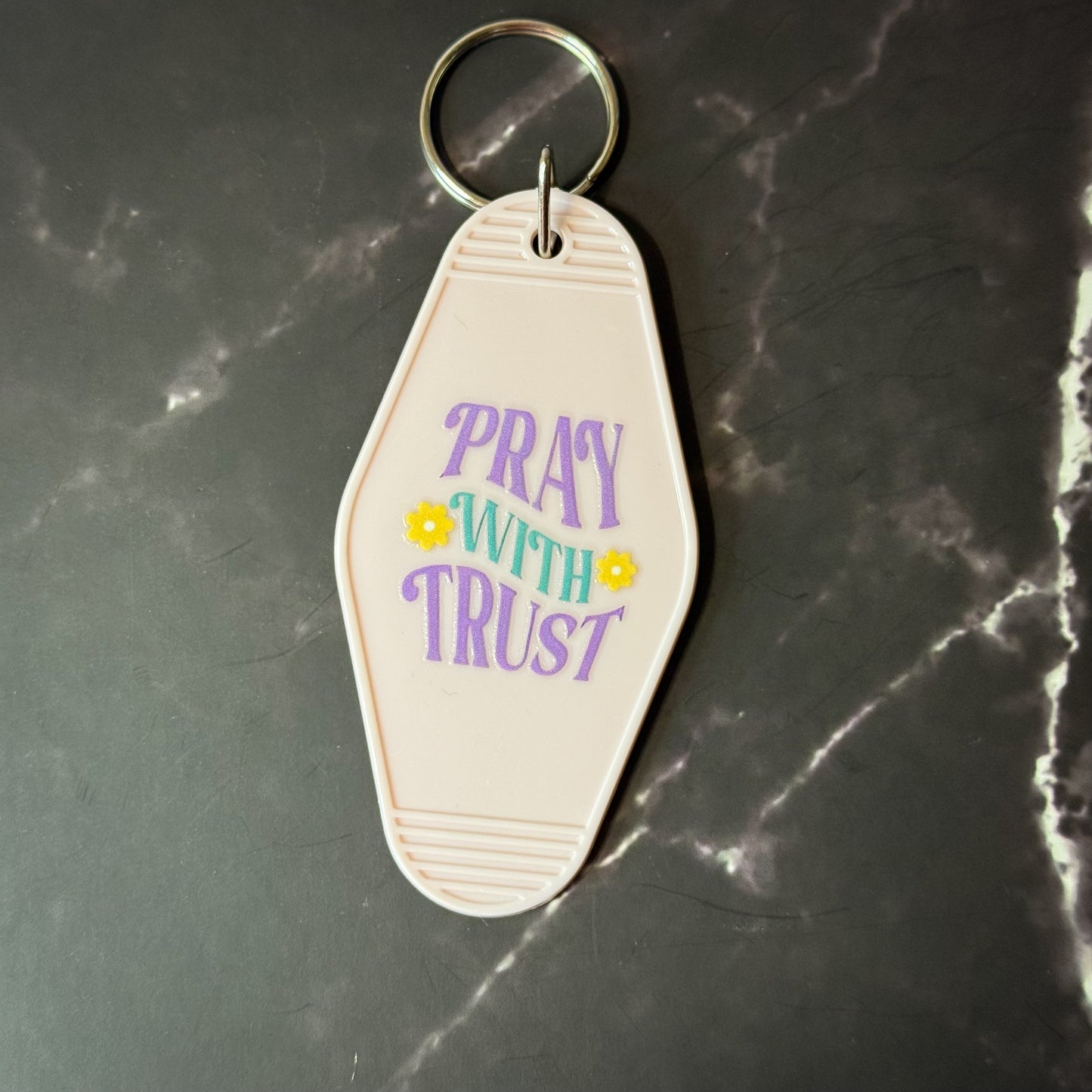 Faith Motel Keychains