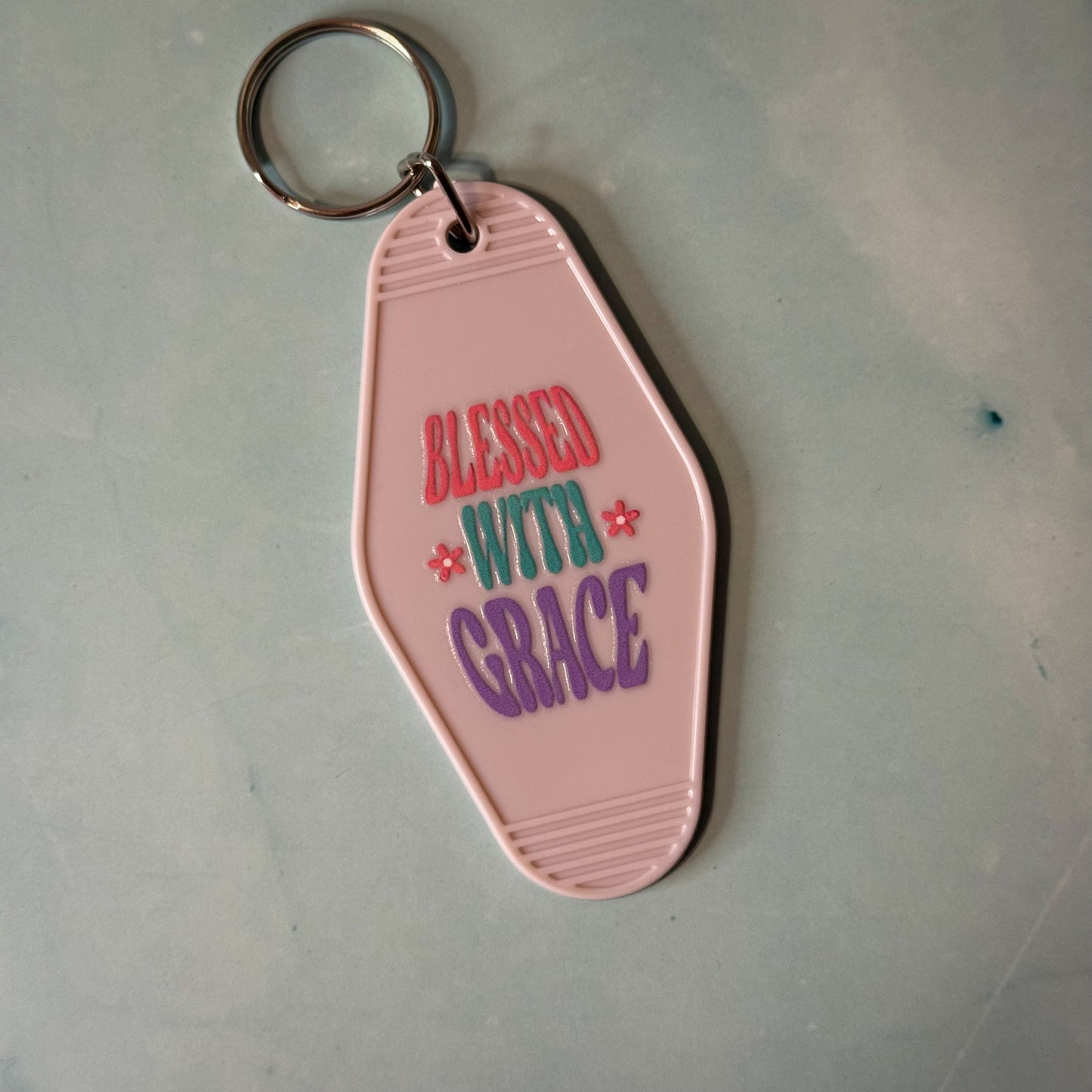 Faith Motel Keychains