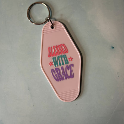 Faith Motel Keychains