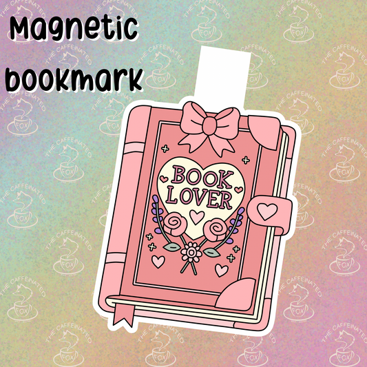 Book Lover Magnetic Bookmark