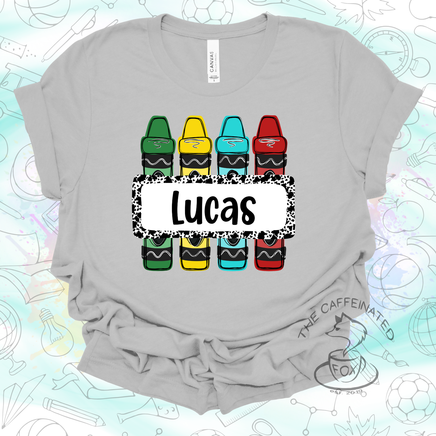 Crayons (Customizable) - Primary Colors