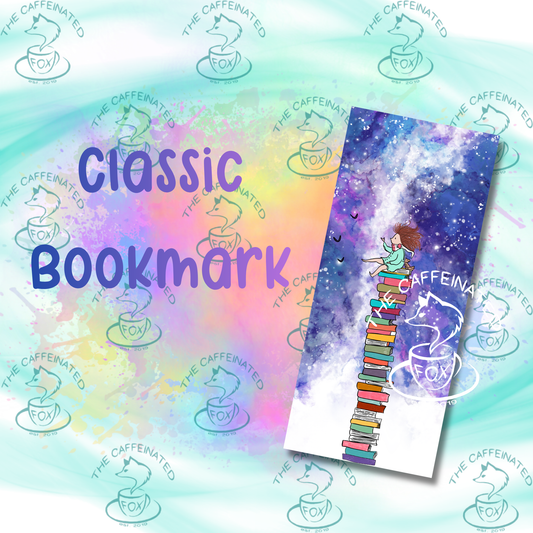 Book Stack Dreaming Bookmark